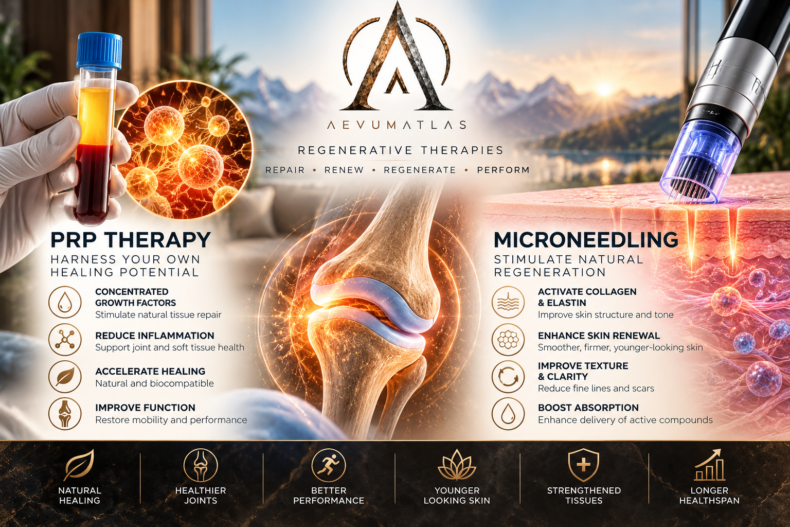 AevumAtlas Regenerative Therapies - PRP and Microneedling